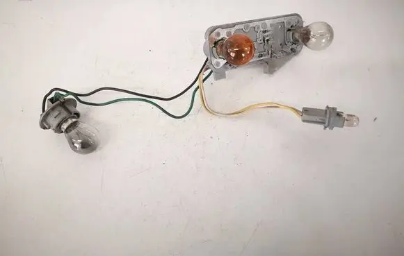 Toyota Yaris Tail light bulb cover holder 