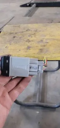 Mitsubishi Outlander Headlight level height control switch