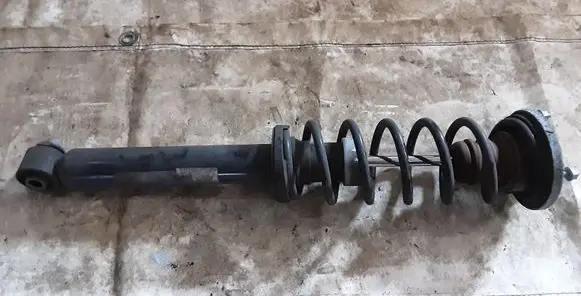 BMW 5 F10 F11 Rear shock absorber with coil spring 33506863299