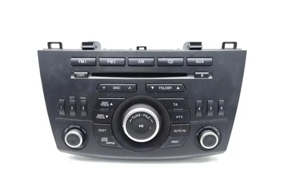 Mazda 3 II Radio/CD/DVD/GPS head unit BFH566AR0 14792726