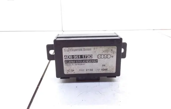 Audi A6 S6 C5 4B Alarm control unit/module 4D0951173D