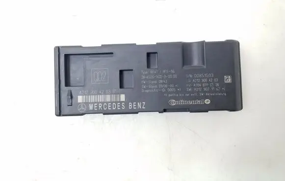 Mercedes-Benz E W212 Other relay A2129004203