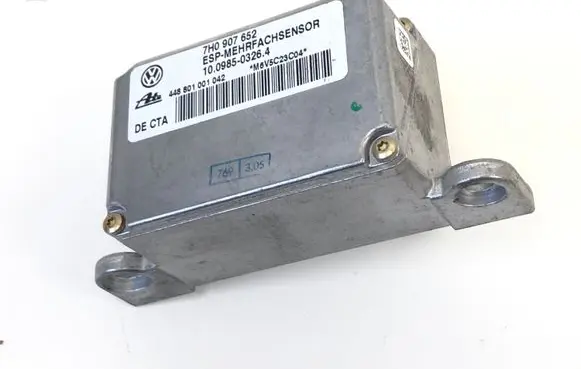 Volkswagen Touareg I ESP acceleration yaw rate sensor 7H0907652 448801001042 10098503264