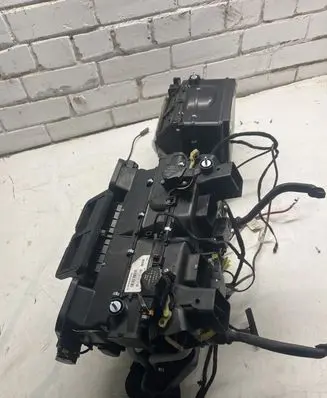 Interior heater climate box assembly
