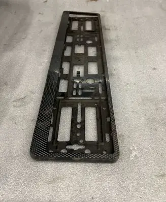 BMW 5 E60 E61 Number Plate Surrounds Holder Frame 