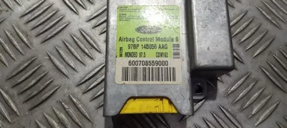 Ford Mondeo MK II Airbag control unit/module 97BP14B056AAG 600708559000