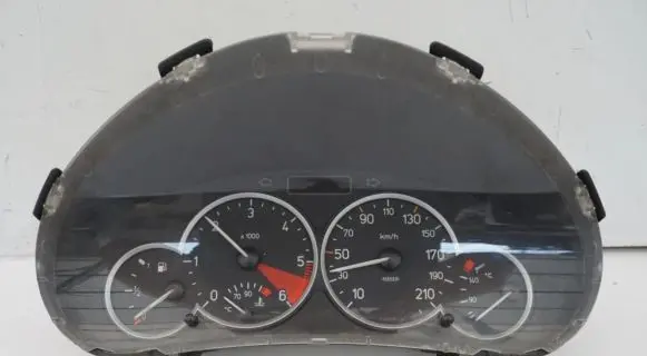 Peugeot 206 Speedometer (instrument cluster) 9651740680