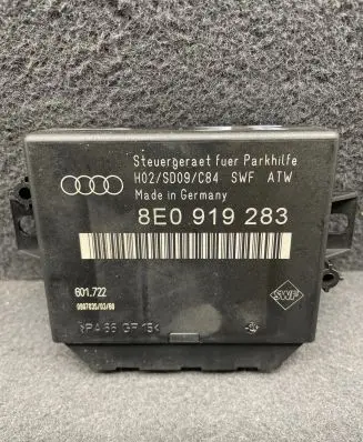 Audi A4 S4 B7 8E 8H Parking PDC control unit/module 8E0919283 601722 H02SD09C84