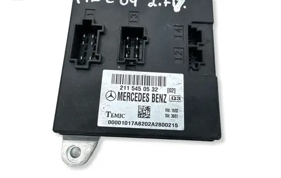 Mercedes-Benz E W211 Comfort/convenience module 2115450532
