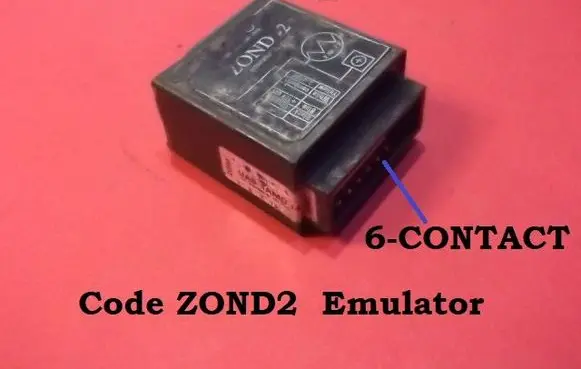 Volkswagen Golf II LP gas control unit module ZOND2 EMULATOR