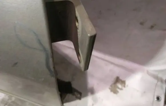 Peugeot 406 Front door upper hinge