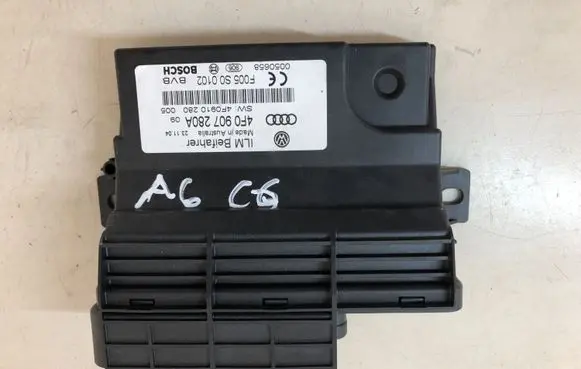Audi A6 S6 C6 4F Power management control unit 4F0907280A 4F0910280A 4F0910280