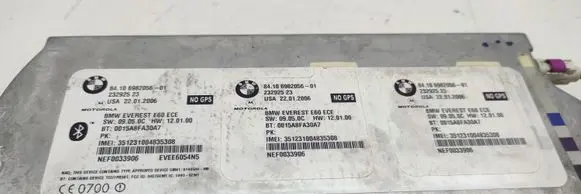 BMW 5 E60 E61 Bluetooth control unit module 6982056 84106982056 23292523