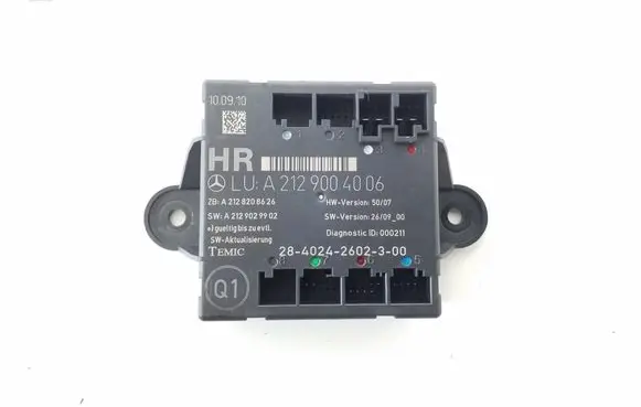 Mercedes-Benz E W212 Door control unit/module A2129004006