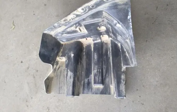 Hyundai Santa Fe Rear bumper underbody cover/under tray 866952W000