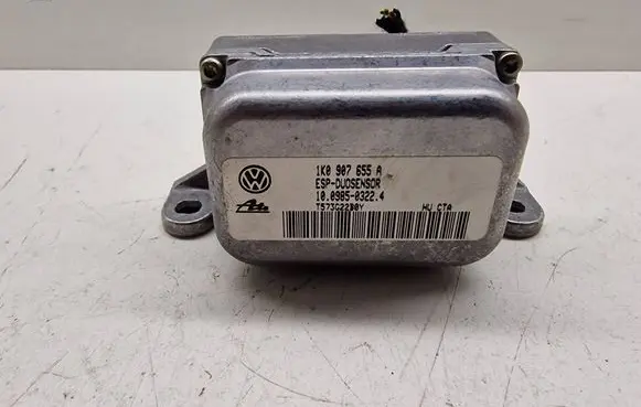 Audi A3 S3 8P ESP acceleration yaw rate sensor 1K0907655A 10098503224 T573G22B0Y