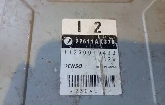 Subaru Outback Engine control unit/module 22611AK370 1123000430 2304L