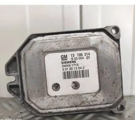 Opel Meriva A Engine ECU kit and lock set 13105214 OPELMERIVA TWOJEAUTOWYSZKOW