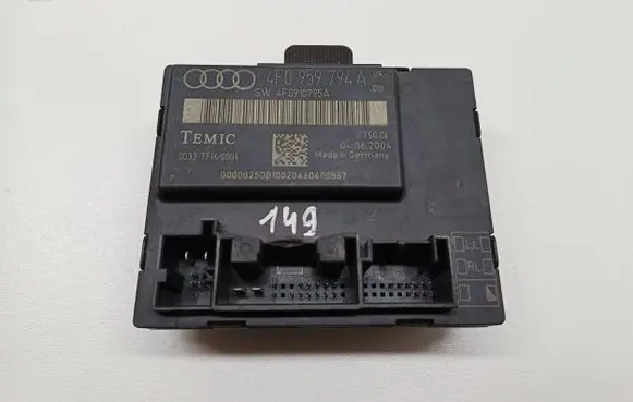 Audi A6 S6 C6 4F Door control unit/module 4F0959794A 0033TFK0001 4F0910795A