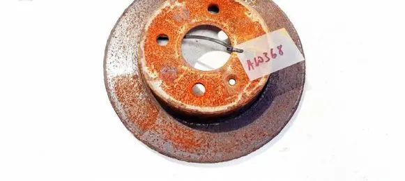 Opel Astra G Rear brake disc neventiliuojamas