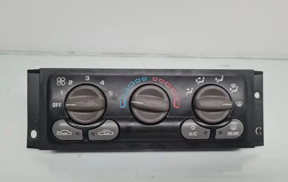 Chevrolet Trans Sport Climate control/heater control trim 09379029 10301048
