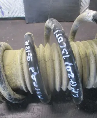 Opel Astra J Front shock absorber with coil spring