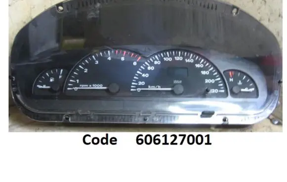 Fiat Marea Speedometer (instrument cluster) 606127001
