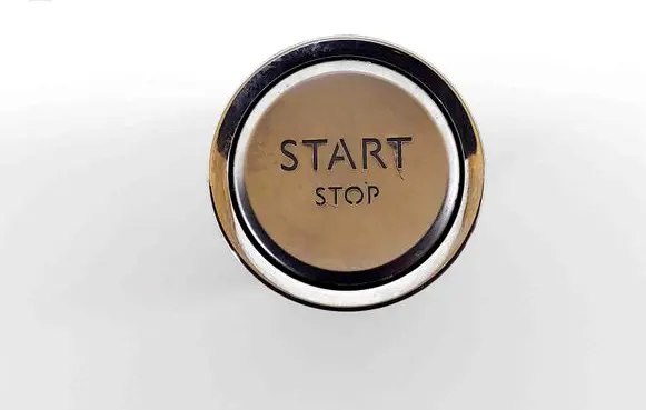 Engine start stop button switch