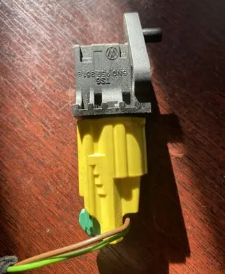 Seat Leon (1P) Airbag deployment crash/impact sensor 5N0959351B