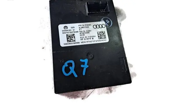Audi Q7 4L Keyless (KESSY) go control unit/module 4L0907335 4F0910335