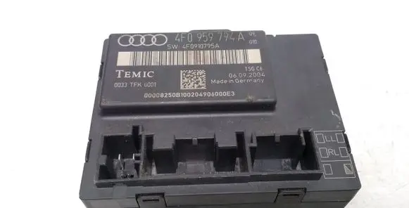 Audi A6 S6 C6 4F Door control unit/module 4F0959794A