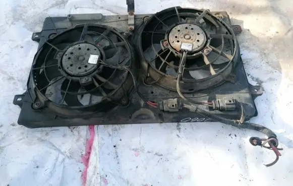 Seat Alhambra (Mk1) Radiator cooling fan shroud 7m3959455a ym2115150aa