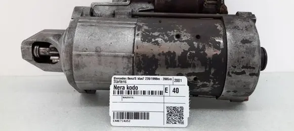 Mercedes-Benz S W220 Starter motor 