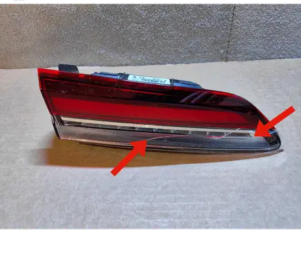 Skoda Karoq Tailgate rear/tail lights 57A945307C 231926605 19637E