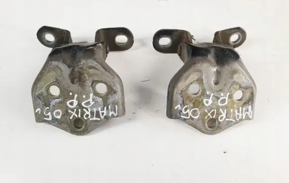 Front door hinge set