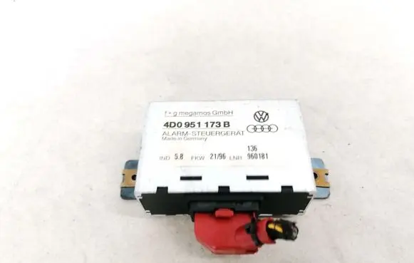 Audi A4 S4 B5 8D Alarm control unit/module 4D0951173B 960181