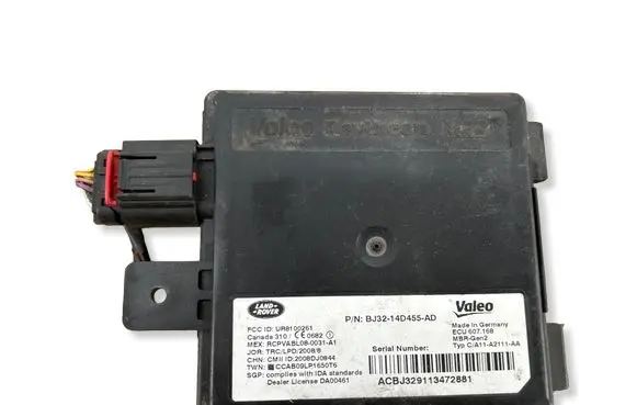 Land Rover Evoque I Blind spot module BJ3214D455AD ECU607168 ACBJ329113472881