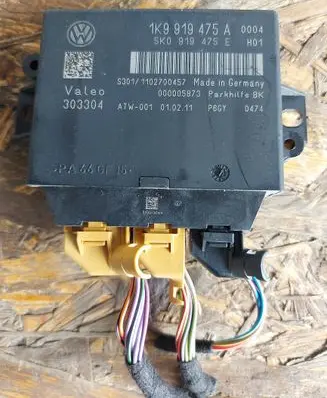 Volkswagen Golf VI Parking PDC control unit/module 1K9919475A 5K0919475E