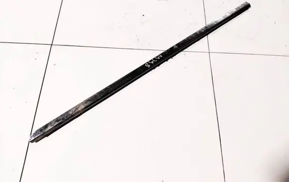 Front door glass trim molding