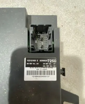 Renault Espace - Grand espace IV Comfort/convenience module 8200029725D 12212169E 2169N303430013