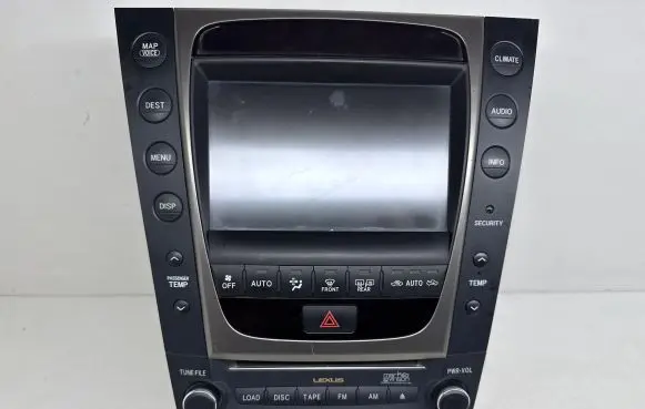 Lexus GS 300 350 430 450H Radio/CD/DVD/GPS head unit 8611130570