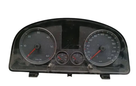 Volkswagen Touran I Speedometer (instrument cluster) 1T0920874D V0002000