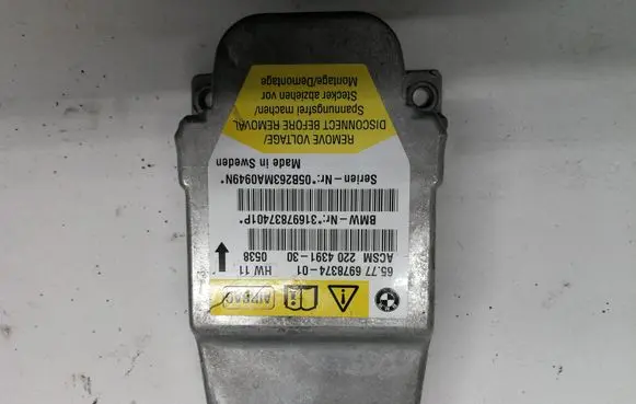 BMW 5 E60 E61 Airbag control unit/module 6978374 697837401