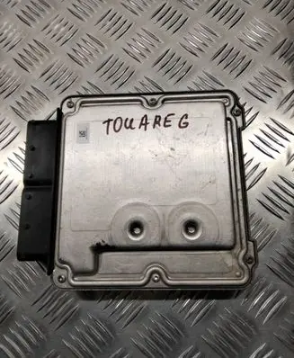 Volkswagen Touareg II Engine control unit/module 7P0907401F 4G0907401 0281017733