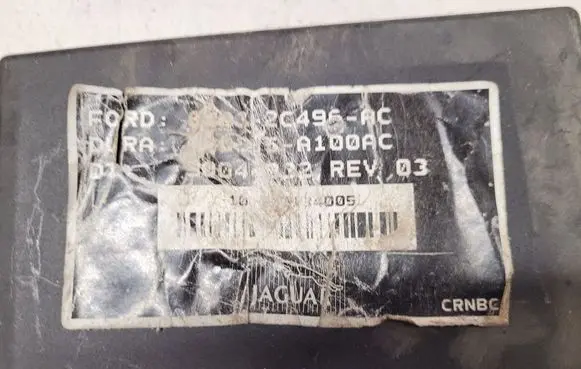 Jaguar XF X250 Hand brake control module 8R832C496AC