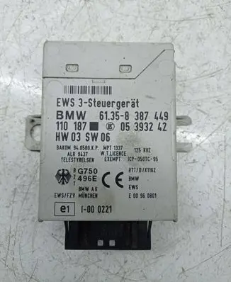 BMW 5 E39 Comfort/convenience module 8387449