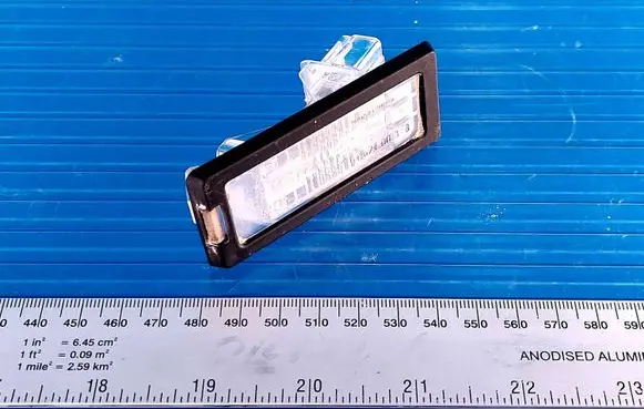 Renault Espace - Grand espace IV Number plate light 8200013577 04624001