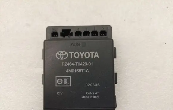 Toyota Corolla Verso AR10 Parking PDC control unit/module 4M01168T1A PZ464TO42001