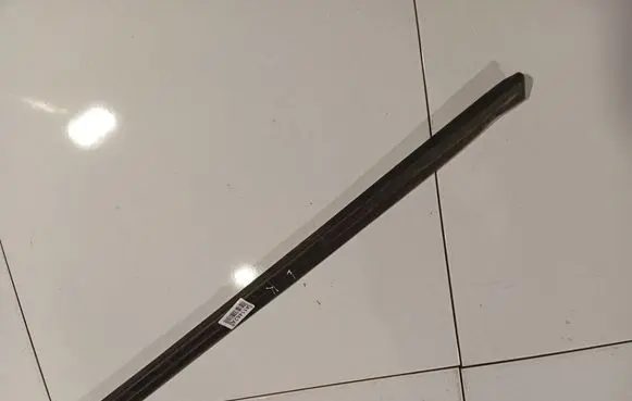 Peugeot 807 Front door glass trim molding