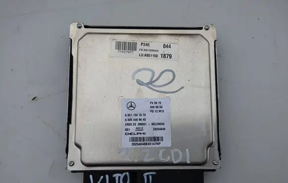 Mercedes-Benz Vito Viano W639 Engine control unit/module A6511501879